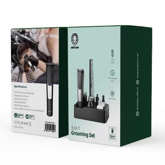 ست ماشین اصلاح موی سر و صورت گرین لاین مدل 5in1 Grooming 102529291